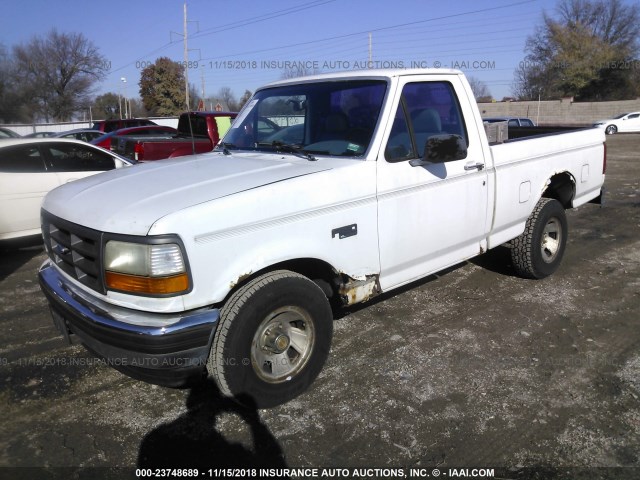 1FTDF15Y3RNB06432 - 1994 FORD F150 WHITE photo 2