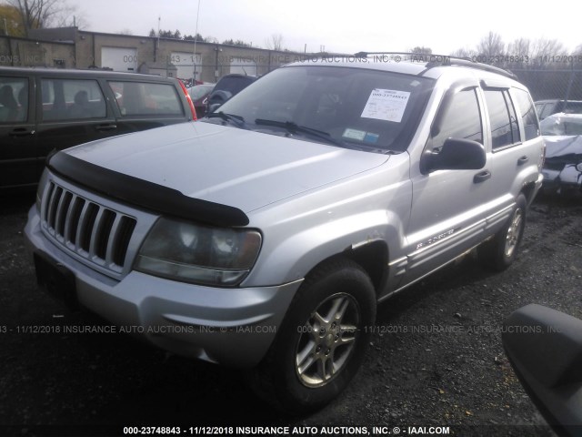 1J4GW48S14C245768 - 2004 JEEP GRAND CHEROKEE LAREDO/COLUMBIA/FREEDOM 银色 照片 2