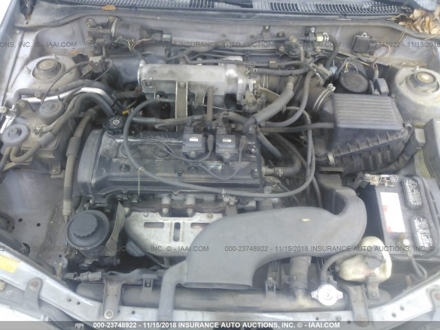 JT2BC52L8V0255418 - 1997 TOYOTA TERCEL CE SILVER photo 10