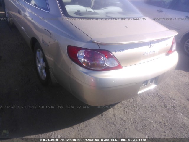 2T1CF22P52C599388 - 2002 TOYOTA CAMRY SOLARA SE/SLE Qızıl foto 6