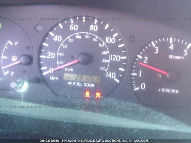 2T1CF22P52C599388 - 2002 TOYOTA CAMRY SOLARA SE/SLE Qızıl foto 7