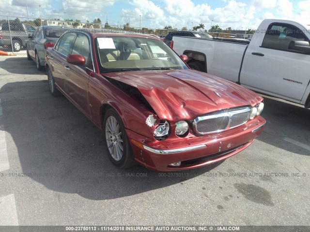 SAJWA79B46SH07849 - 2006 JAGUAR XJ8 L BURGUNDY photo 6