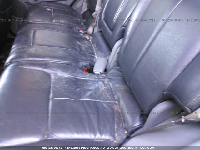 1J8HH48N16C151870 - 2006 JEEP COMMANDER BLACK photo 8