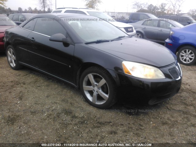 1G2ZM361764275058 - 2006 PONTIAC G6 GTP BLACK photo 1