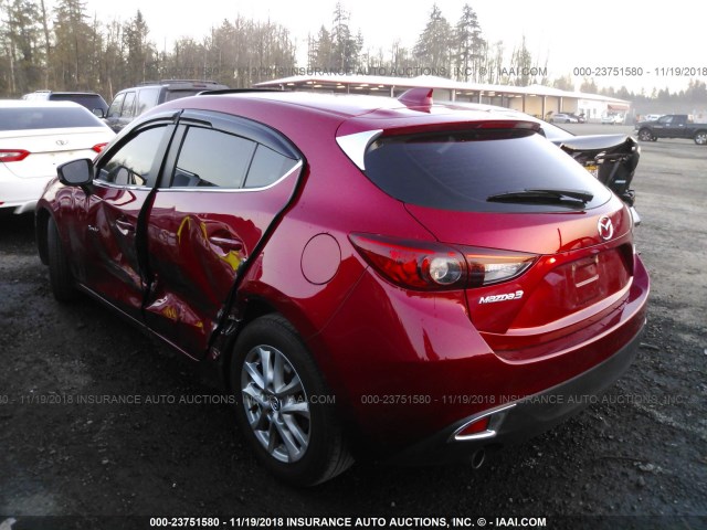 3MZBM1N75GM237225 - 2016 MAZDA 3 GRAND TOURING RED photo 3