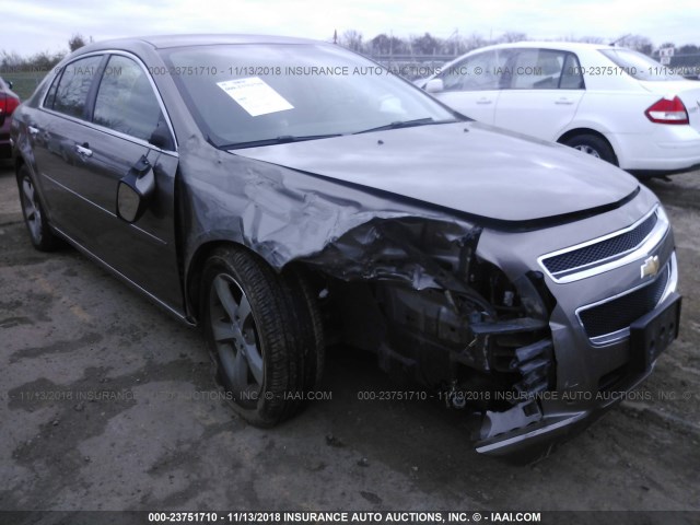 1G1ZC5E03CF212308 - 2012 CHEVROLET MALIBU 1LT GRAY photo 6