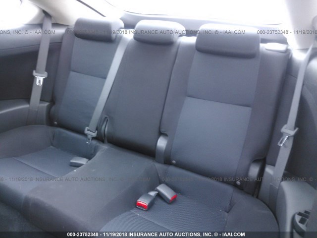 JTKDE3B76A0305107 - 2010 TOYOTA SCION TC Boz foto 8