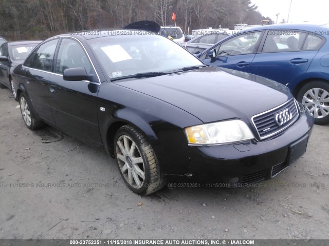 WAUCD64B24N055345 - 2004 AUDI A6 S-LINE QUATTRO BLACK photo 1