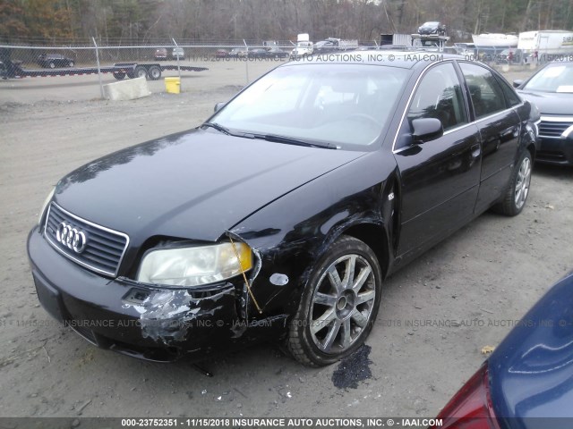 WAUCD64B24N055345 - 2004 AUDI A6 S-LINE QUATTRO BLACK photo 2