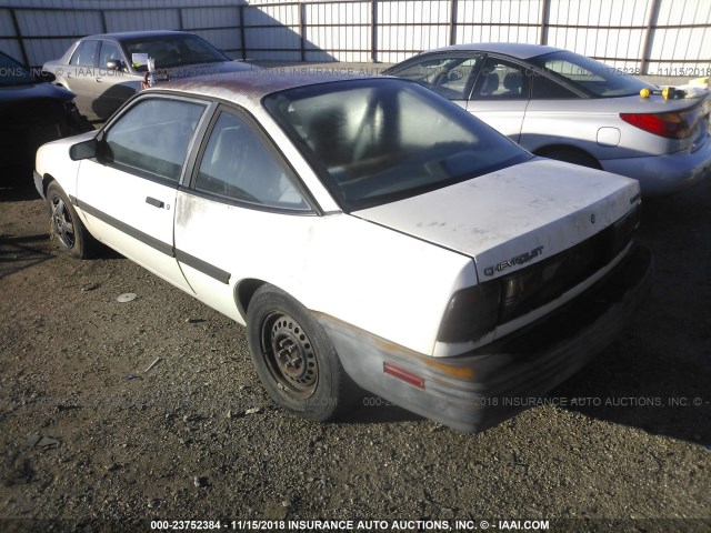 1G1JC1441N7267847 - 1992 CHEVROLET CAVALIER VL/RS WHITE photo 3