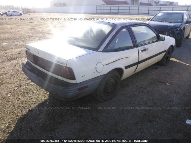 1G1JC1441N7267847 - 1992 CHEVROLET CAVALIER VL/RS WHITE photo 4