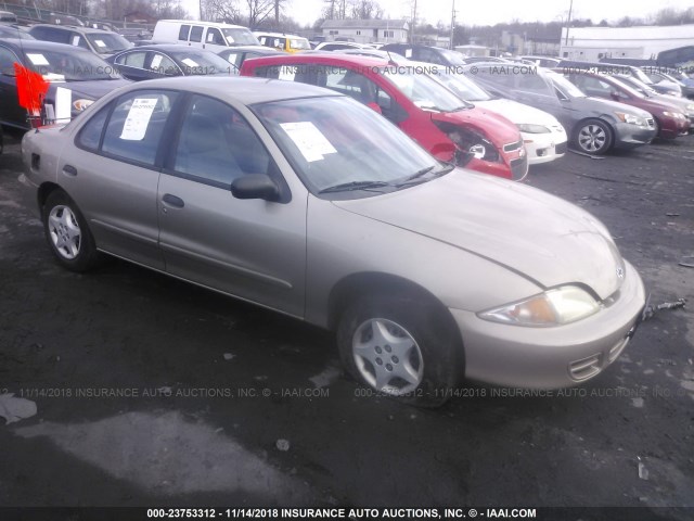 1G1JC524517402316 - 2001 CHEVROLET CAVALIER CNG GOLD photo 1