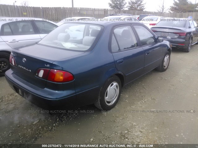 2T1BR18E9WC064184 - 1998 TOYOTA COROLLA VE/CE/LE 蓝色 照片 4