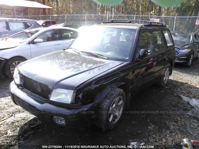 JF1SF65672H754546 - 2002 SUBARU FORESTER S 黑色 照片 2