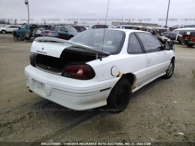 1G2NE12T0WC776208 - 1998 PONTIAC GRAND AM SE WHITE photo 4