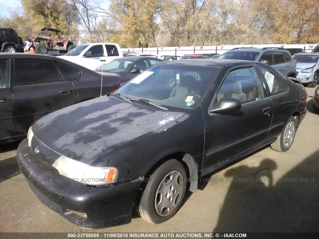 1N4AB42D5WC511514 - 1998 NISSAN 200SX SE BLACK photo 2