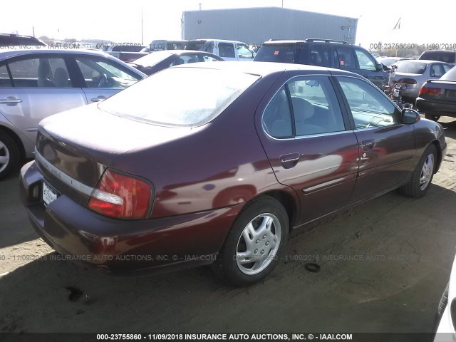 1N4DL01D11C183618 - 2001 NISSAN ALTIMA XE/GXE/SE RED photo 4