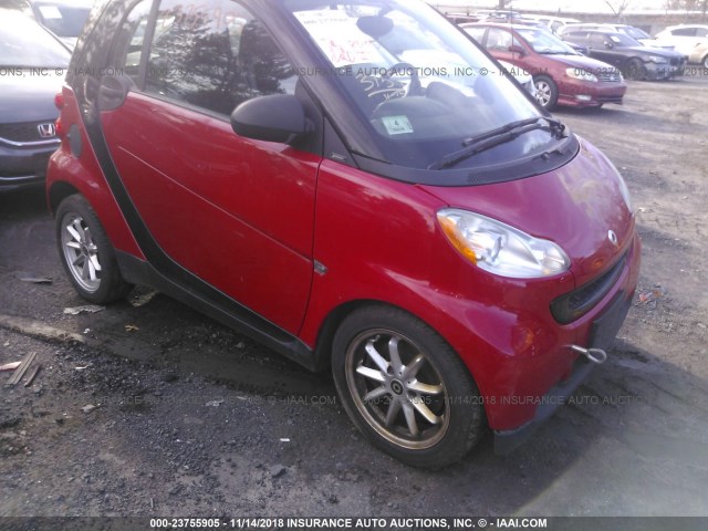 WMEEJ3BA8AK359002 - 2010 SMART FORTWO PURE/PASSION RED photo 1