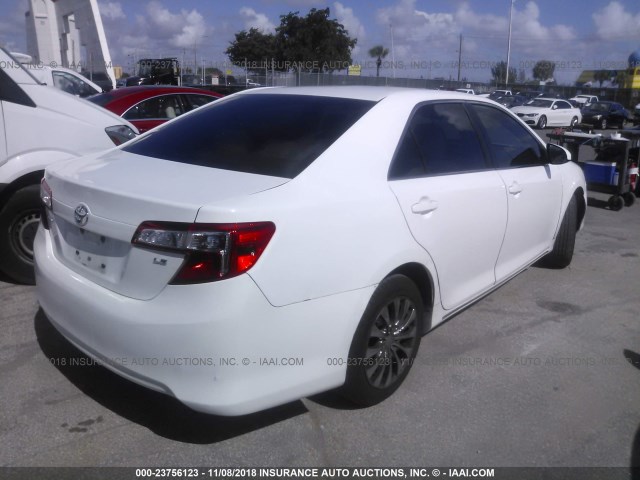 4T1BF1FK4EU426792 - 2014 TOYOTA CAMRY L/SE/LE/XLE Ağ foto 4