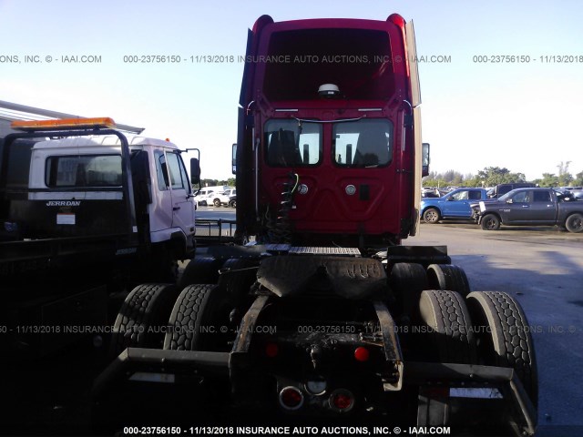 1FUJGEDR7CSBJ8573 - 2012 FREIGHTLINER CASCADIA 125  RED photo 8