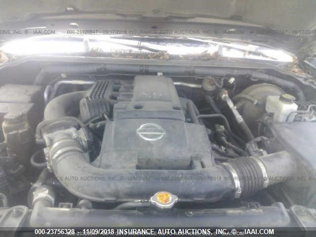 5N1AR18U87C633972 - 2007 NISSAN PATHFINDER LE/SE/XE Unknown photo 10