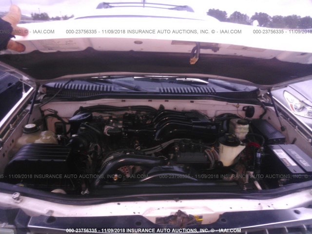 1FMZU63K25ZA20423 - 2005 FORD EXPLORER XLT/XLT SPORT/NBX 白色 照片 10