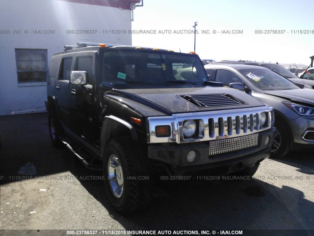 5GRGN23U13H149340 - 2003 HUMMER H2 BLACK photo 1