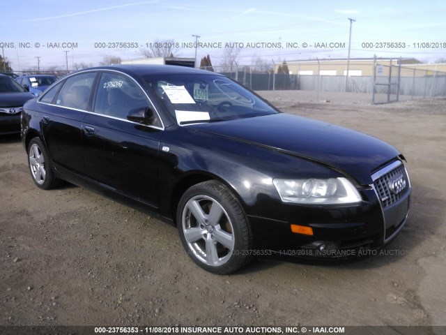 WAUDH74F28N107905 - 2008 AUDI A6 3.2 QUATTRO BLACK photo 1