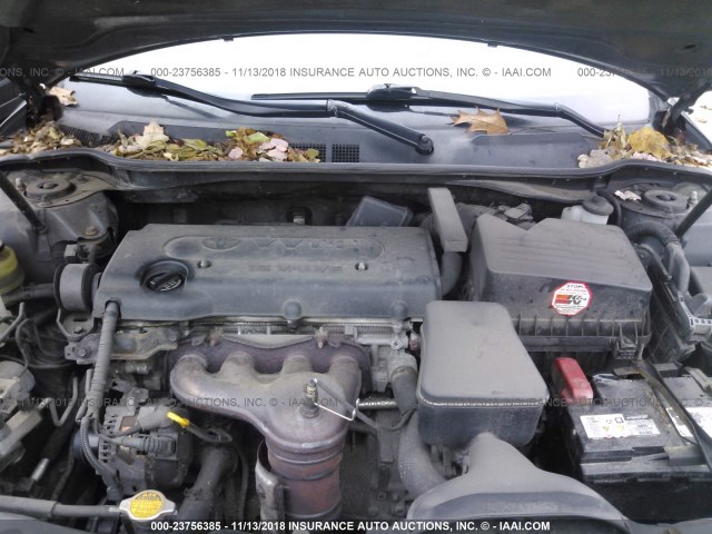 4T1BE46K17U072379 - 2007 TOYOTA CAMRY NEW GENERAT CE/LE/XLE/SE GRAY photo 10