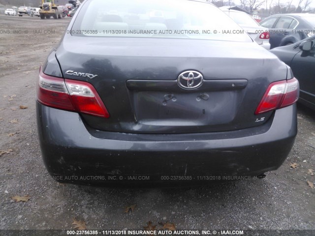 4T1BE46K17U072379 - 2007 TOYOTA CAMRY NEW GENERAT CE/LE/XLE/SE GRAY photo 6