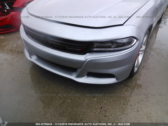 2C3CDXCT6JH150213 - 2018 DODGE CHARGER R/T GRAY photo 6