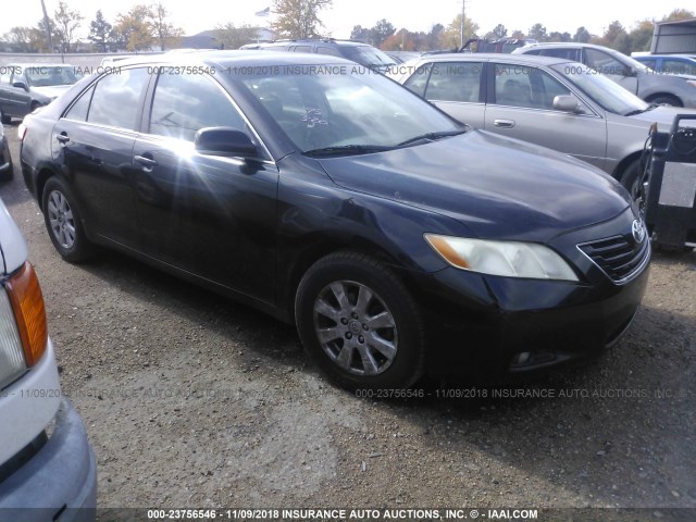4T1BE46K58U781317 - 2008 TOYOTA CAMRY CE/LE/XLE/SE BLACK photo 1