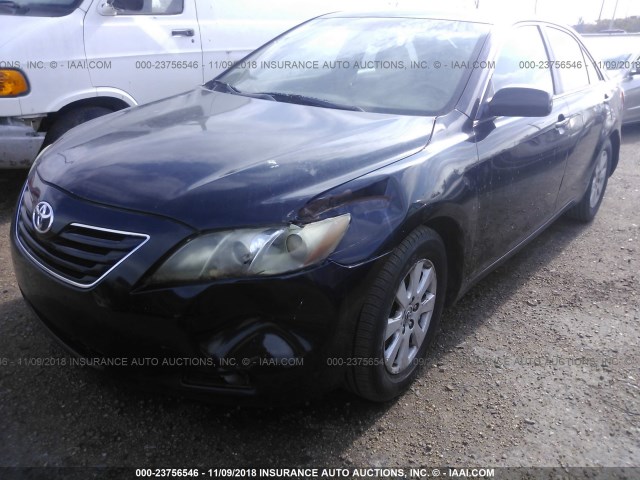 4T1BE46K58U781317 - 2008 TOYOTA CAMRY CE/LE/XLE/SE BLACK photo 6