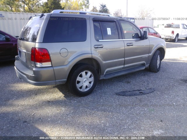 5LMEU88H64ZJ06160 - 2004 LINCOLN AVIATOR 灰色 照片 4