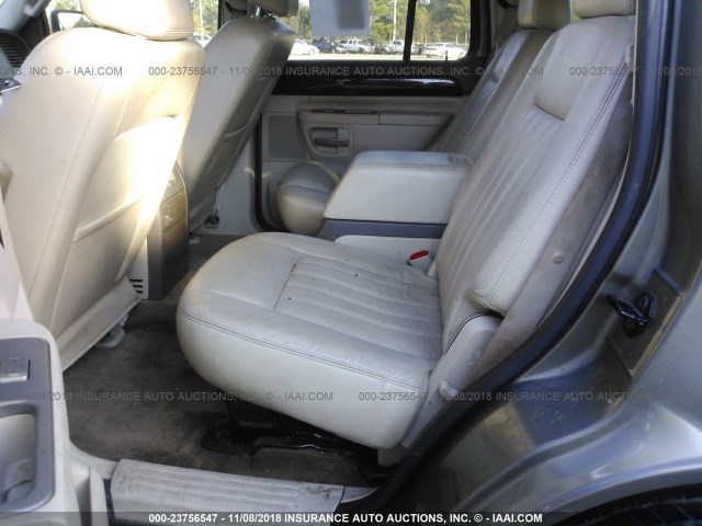 5LMEU88H64ZJ06160 - 2004 LINCOLN AVIATOR 灰色 照片 8