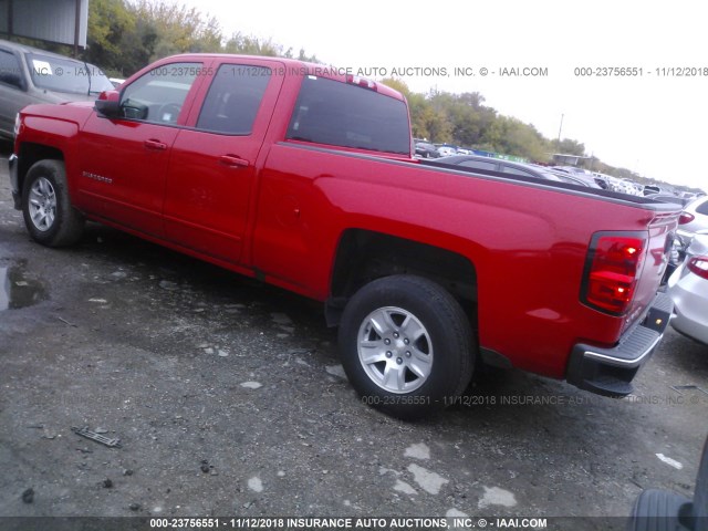 1GCRCREC2JZ164255 - 2018 CHEVROLET SILVERADO C1500 LT RED photo 3