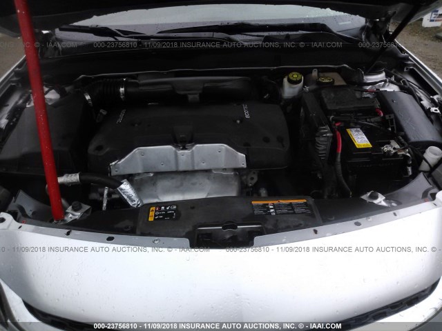 1G11C5SL5FF316086 - 2015 CHEVROLET MALIBU 1LT GRAY photo 10