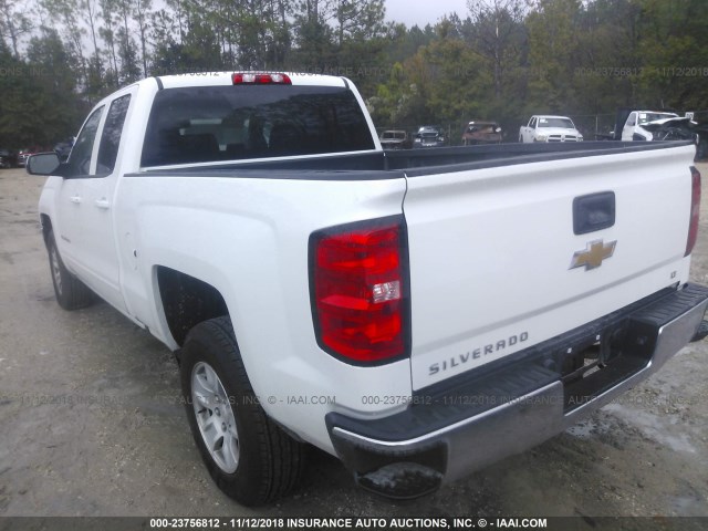 1GCRCREC3JZ360723 - 2018 CHEVROLET SILVERADO C1500 LT WHITE photo 3