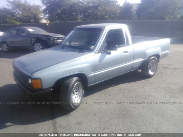 JT4RN50R5J5131739 - 1988 TOYOTA PICKUP 1/2 TON RN50 BLUE photo 2