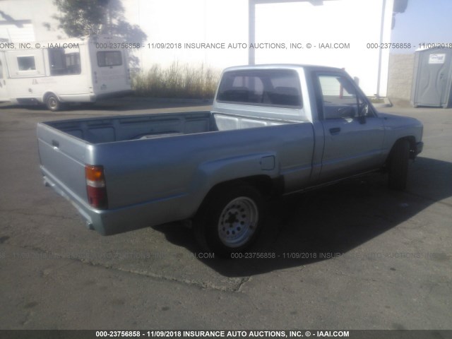 JT4RN50R5J5131739 - 1988 TOYOTA PICKUP 1/2 TON RN50 BLUE photo 4