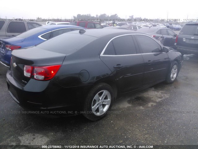 1G11B5SL8EF185477 - 2014 CHEVROLET MALIBU LS 灰色 照片 4