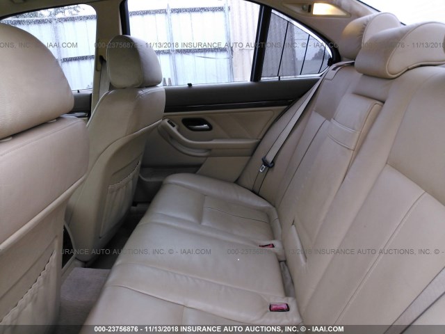 WBADT434X3G025074 - 2003 BMW 525 I AUTOMATIC GOLD photo 8