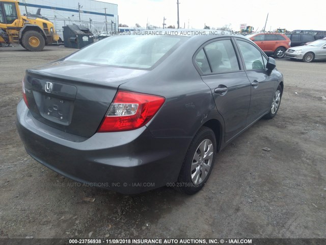 19XFB2F54CE361892 - 2012 HONDA CIVIC LX Unknown photo 4