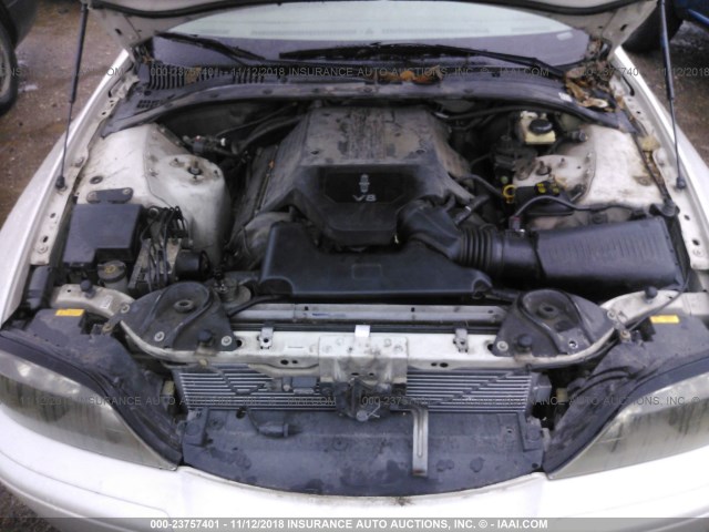 1LNFM87A06Y639898 - 2006 LINCOLN LS CREAM photo 10