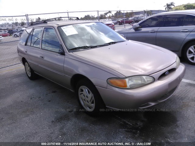 3FAFP15P9WR210001 - 1998 FORD ESCORT SE BEIGE photo 1