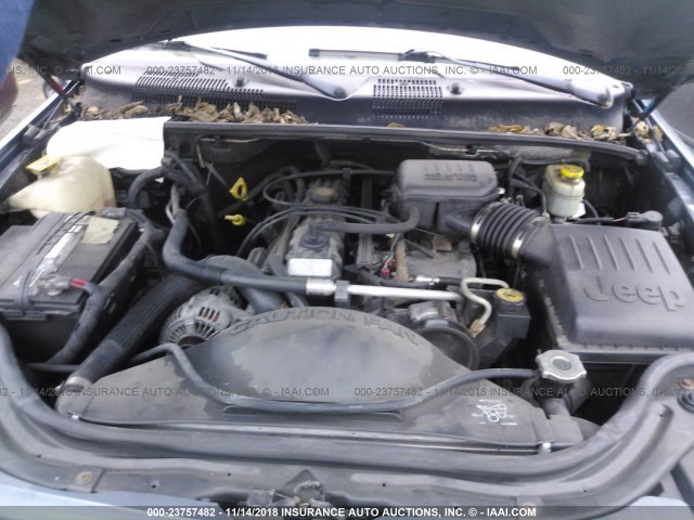 1J4GW48S64C322022 - 2004 JEEP GRAND CHEROKEE LAREDO/COLUMBIA/FREEDOM 蓝色 照片 10