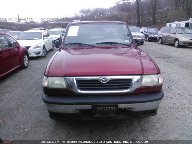 4F4YR12C4XTM33035 - 1999 MAZDA B2500 RED photo 6