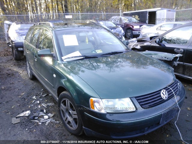 WVWJH63B21E034247 - 2001 VOLKSWAGEN PASSAT GLX 绿色 照片 1