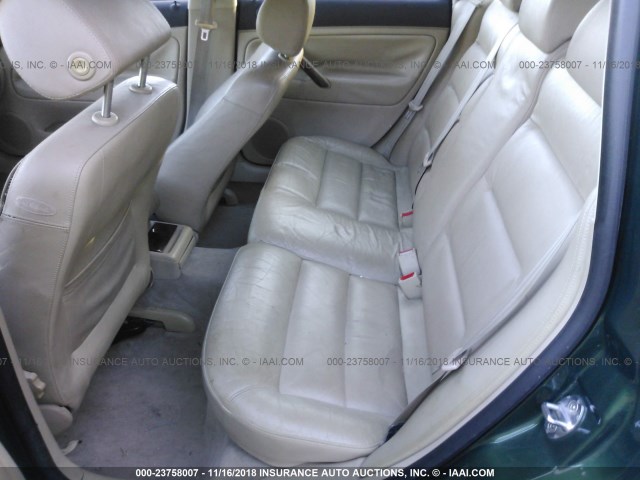 WVWJH63B21E034247 - 2001 VOLKSWAGEN PASSAT GLX 绿色 照片 8
