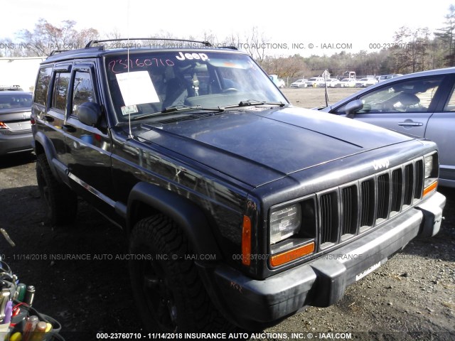 1J4FJ68S6WL270657 - 1998 JEEP CHEROKEE SPORT/CLASSIC შავი ფოტო 1